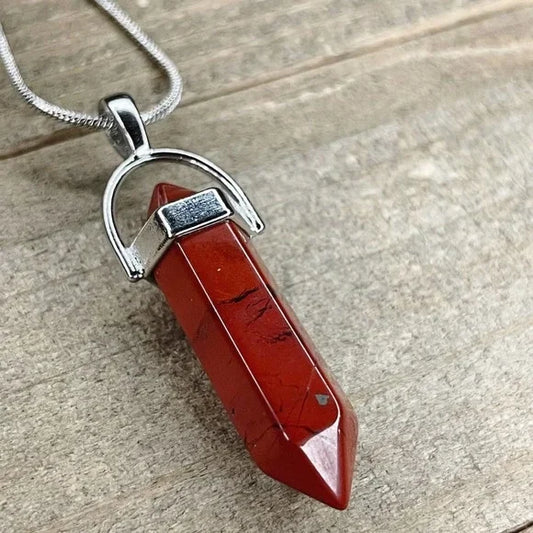 Red Jasper Strength Pendant