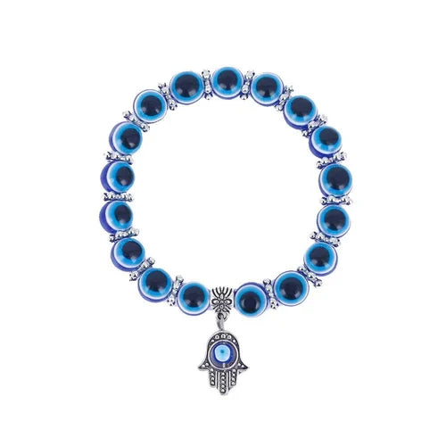 Evil Eye Hamsa Protection Bracelet