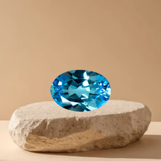 9 Ratti Blue Topaz (Neelomani)