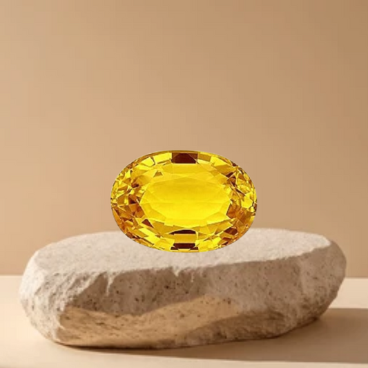 10 Ratti Yellow Sapphire (Pukhraj)