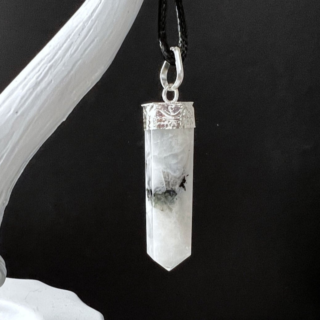Rainbow Moonstone Intuition Pendant