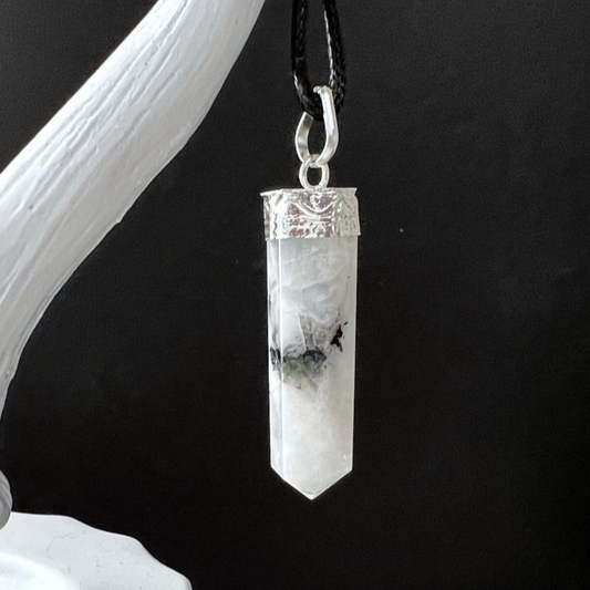Rainbow Moonstone Intuition Pendant