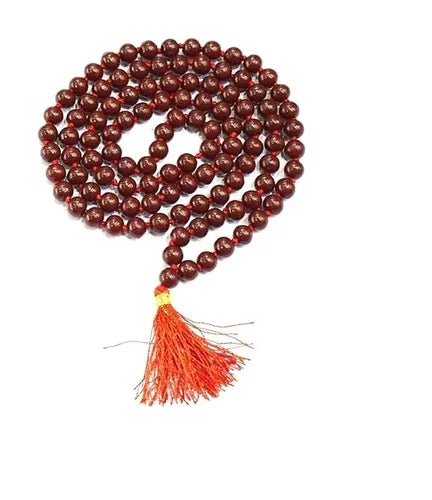Red Sandalwood Mala (7mm)