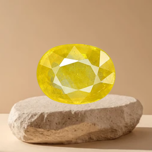 5 Ratti Yellow Sapphire (Pukhraj)