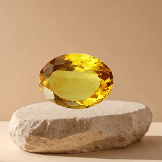 8 Ratti Yellow Citrine (Sunela)